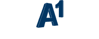 a1 logo blue