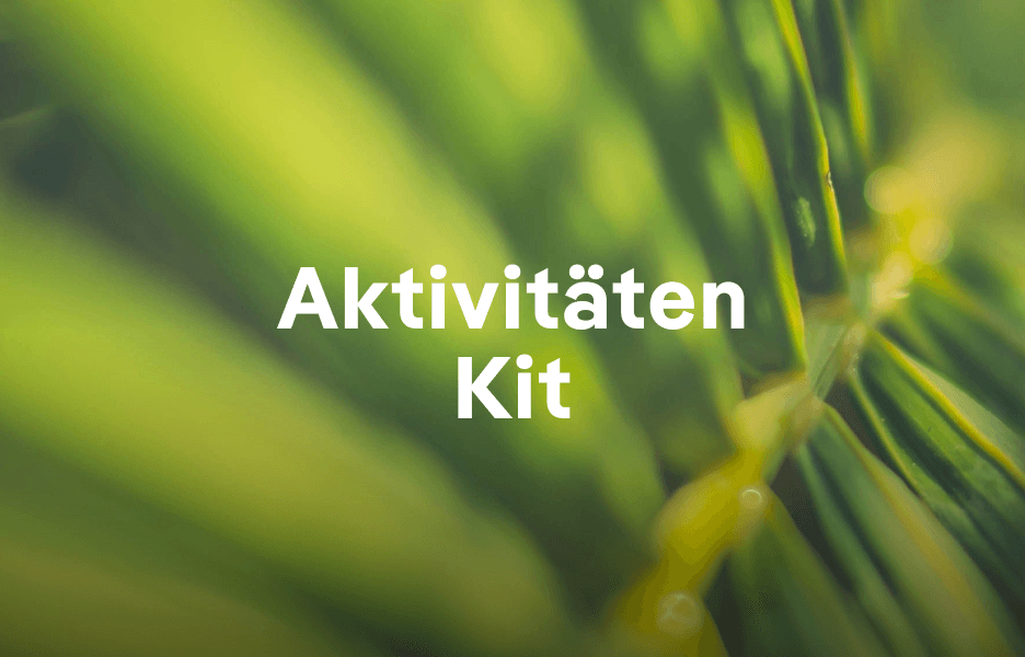 Aktivitäten Kit – Klimafreundliche Aktivitäten für Unternehmen