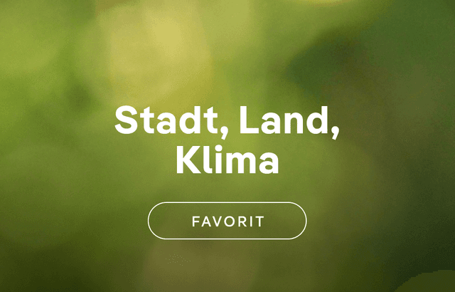 Stadt Land Klima